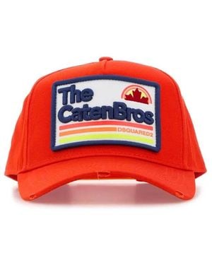 DSquared² Baseball Caps - Red