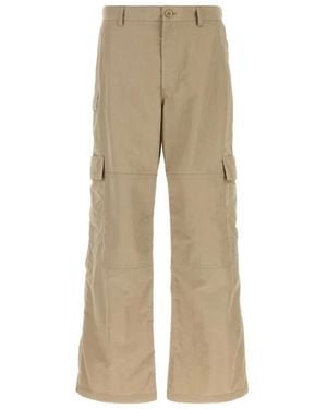Balenciaga Nylon Cargo Pant - Natural