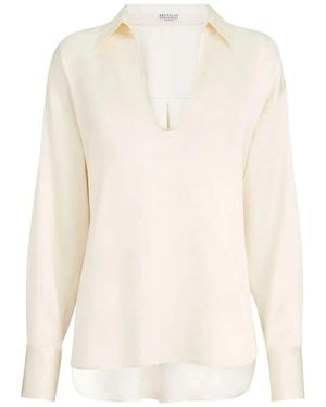 Brunello Cucinelli Blouse - White