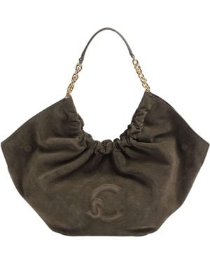 Coccinelle Smash Suede Hobo Bag - Black