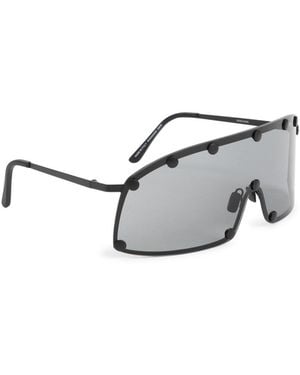 Rick Owens Shielding Sunglasses - Black