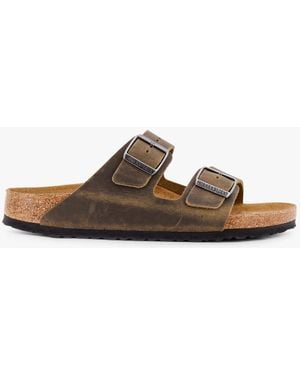 Birkenstock Arizona Leather Sandals - Brown