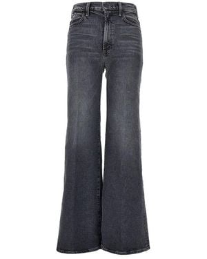 Mother The Hustler Roller Sneak Jeans - Blue