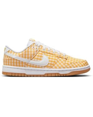 Nike Dunk Low Ewt 'Gingham' Trainers - Yellow