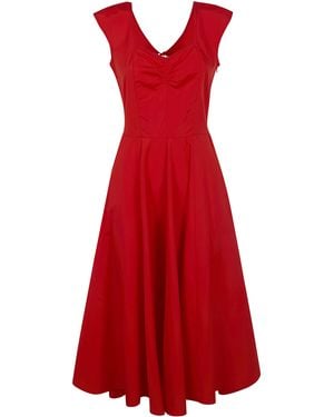 Aspesi Midi Dress - Red