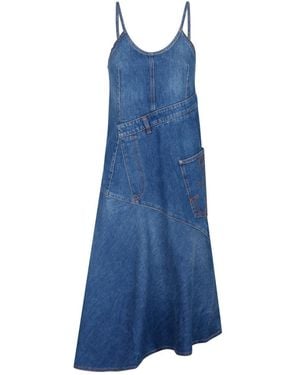 JW Anderson Cotton Clothing Dresses - Blue