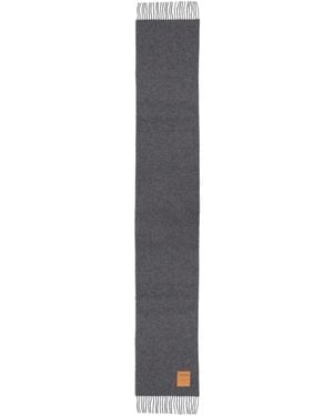 Ganni Wool Scarf - White