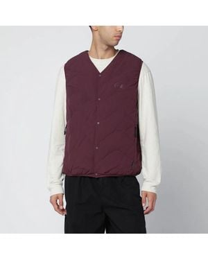 Purple Mountain Observatory Winecolored Nylon Vest - Purple