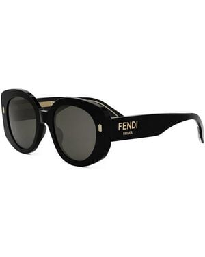 Fendi Roma Fe40137I 01A - Black