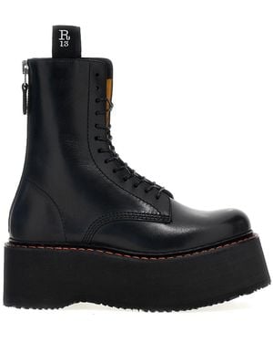 R13 X-Stack' Boots - Black
