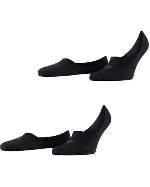 Burlington Confezione Da 2 Calzini Invisibili - Black
