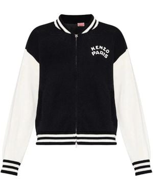 KENZO Paris Cotton Cardigan - Black