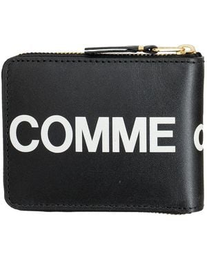 Comme des Garçons Wallet Portafoglio - Black
