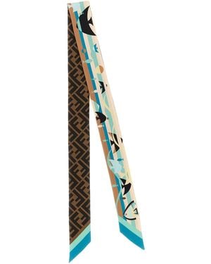 Fendi Double-Sided 'Wrappy' Bandeau - Green
