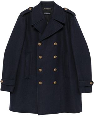 Dolce & Gabbana Dolce & Gabbana Coat - Blue