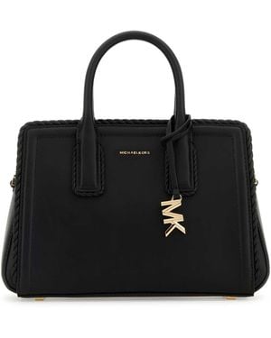 MICHAEL Michael Kors Sm Satchel - Black