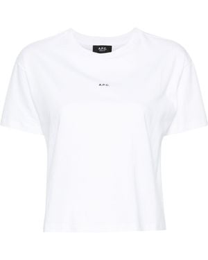 A.P.C. Camiseta - White