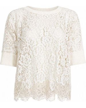 D.exterior D Exterior Linen Polyester Shirt - White