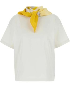Bottega Veneta Cotton T-Shirt - White