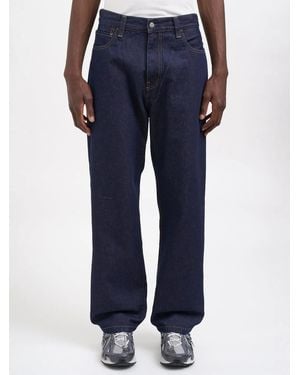 Carhartt Pantalone Brandon Pant 'Smith' Denim - Blue