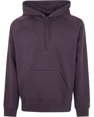 Carhartt Hooded "Chase" Sweat Cotton/Polyester Sweat, 440 G/M² - Purple