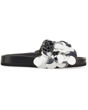 Rabanne Sparkle Sandal - White