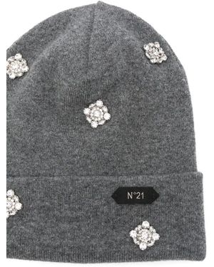 N°21 Knitted Hat - Grey