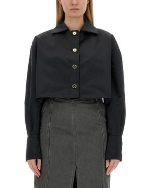 Patou Cropped Fit Jacket - Black