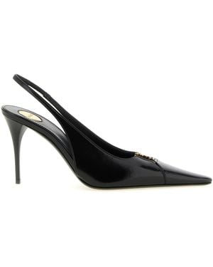 Saint Laurent 'Babylone' Slingbacks - Black
