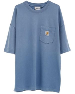 Carhartt Hudson Pocket Tshirt - Blue
