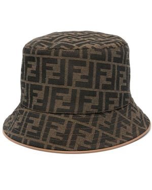 Fendi Jacquard Bucket Hat - Green