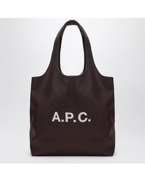A.P.C. Ninon Media Tote Bag - Black