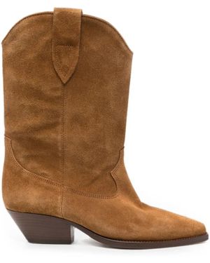 Isabel Marant Duerto Cowboy Boots - Brown