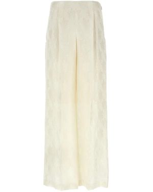 Fendi Bouquet Pants - White