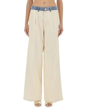 Moschino Pants Urban - Natural