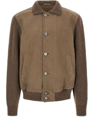 Brioni Hybrid Jacket - Brown
