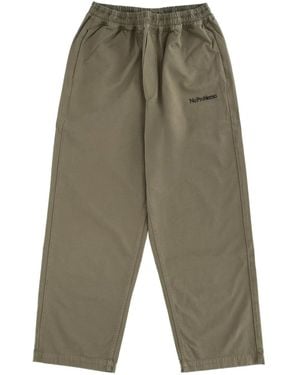 No Problemo Trousers With Logo - Green