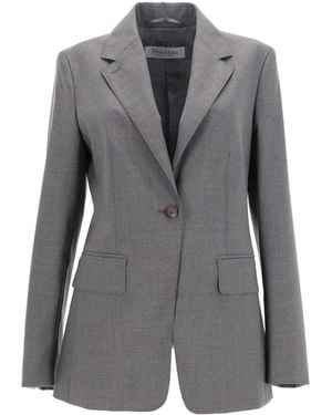 Max Mara Singlebreasted Blazer - Gray
