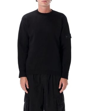 Stone Island Ghost Crewneck Sweater - Black
