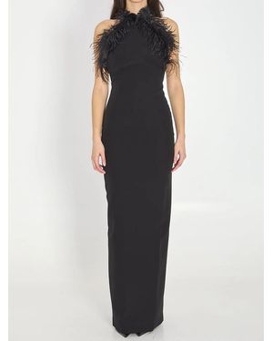 The Attico Maxi Dress - Black