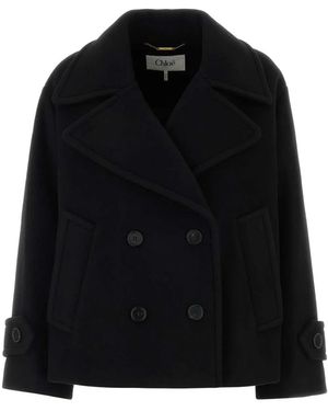 Chloé Chloe Coat - Black