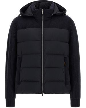 Moorer 'Allori' Down Jacket - Black