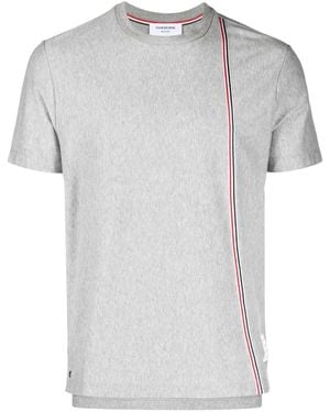 Thom Browne Cotton T-Shirt - Grey