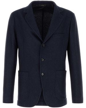 Brioni Jacket 3Butt - Blue