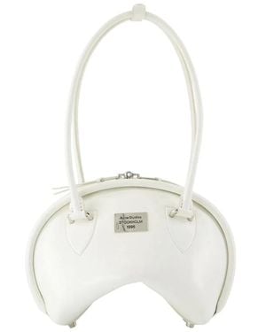 Acne Studios Bowlina Small R Purse - White