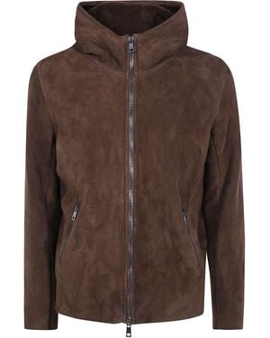 Giorgio Brato Oversized Jacket - Brown
