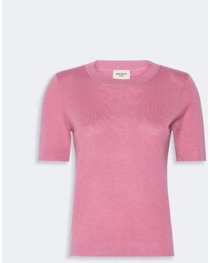 Weekend by Maxmara Wkdtapioca Top Bordeaux - Pink