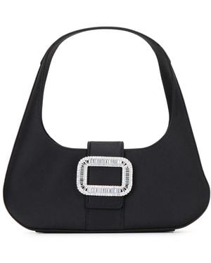 Roger Vivier Pilgrim Hobo Mini - Black