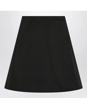 McQueen Flared Skirt - Black