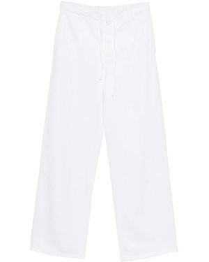 Semicouture Daria Cotton Pants - White